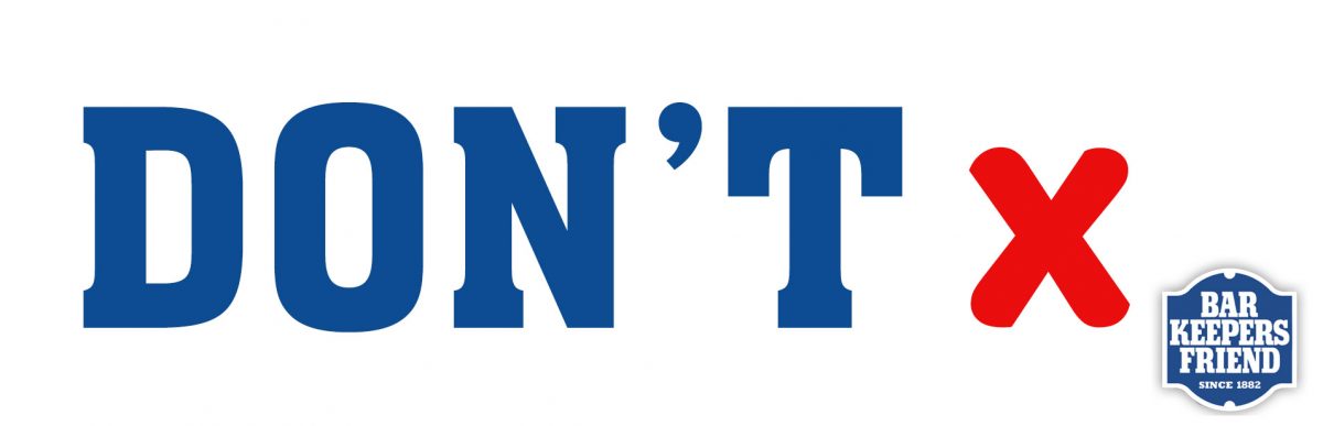 Part II of How to Clean Stainless Steel: The Don'ts for Cleaning Stainless Steel.