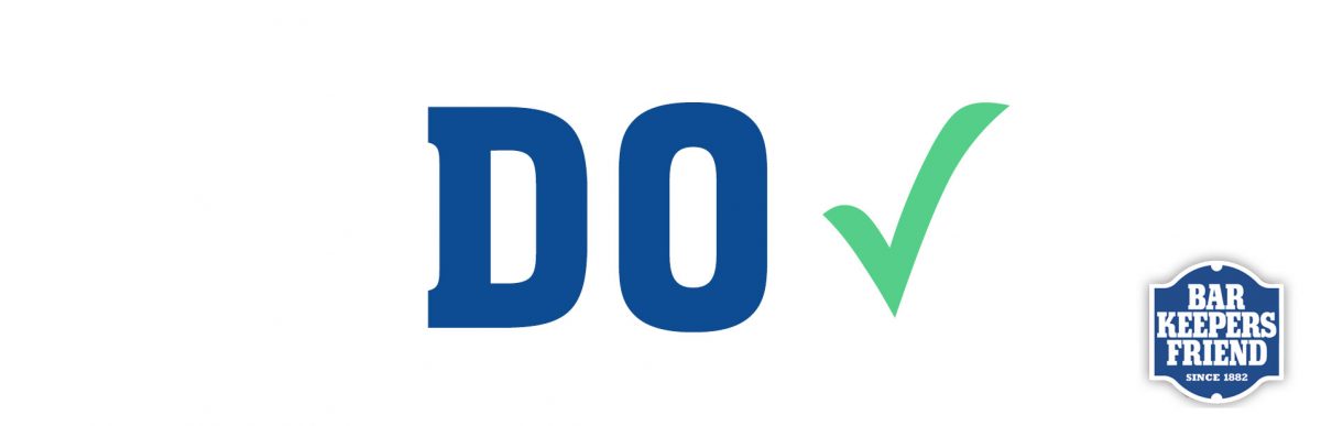 Part I of How to Clean Stainless Steel: The Do's for Cleaning Stainless Steel.