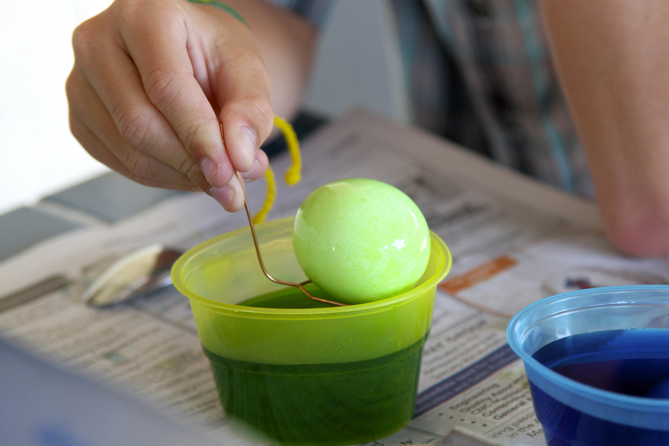easter cleaning tips - egg dying - image 1