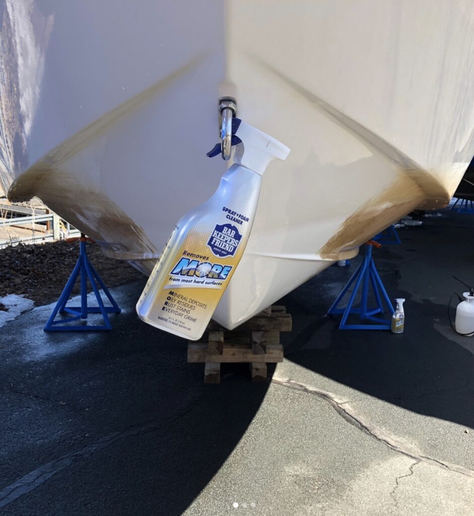 boat cleaning - ig - scianslife - april 2018
